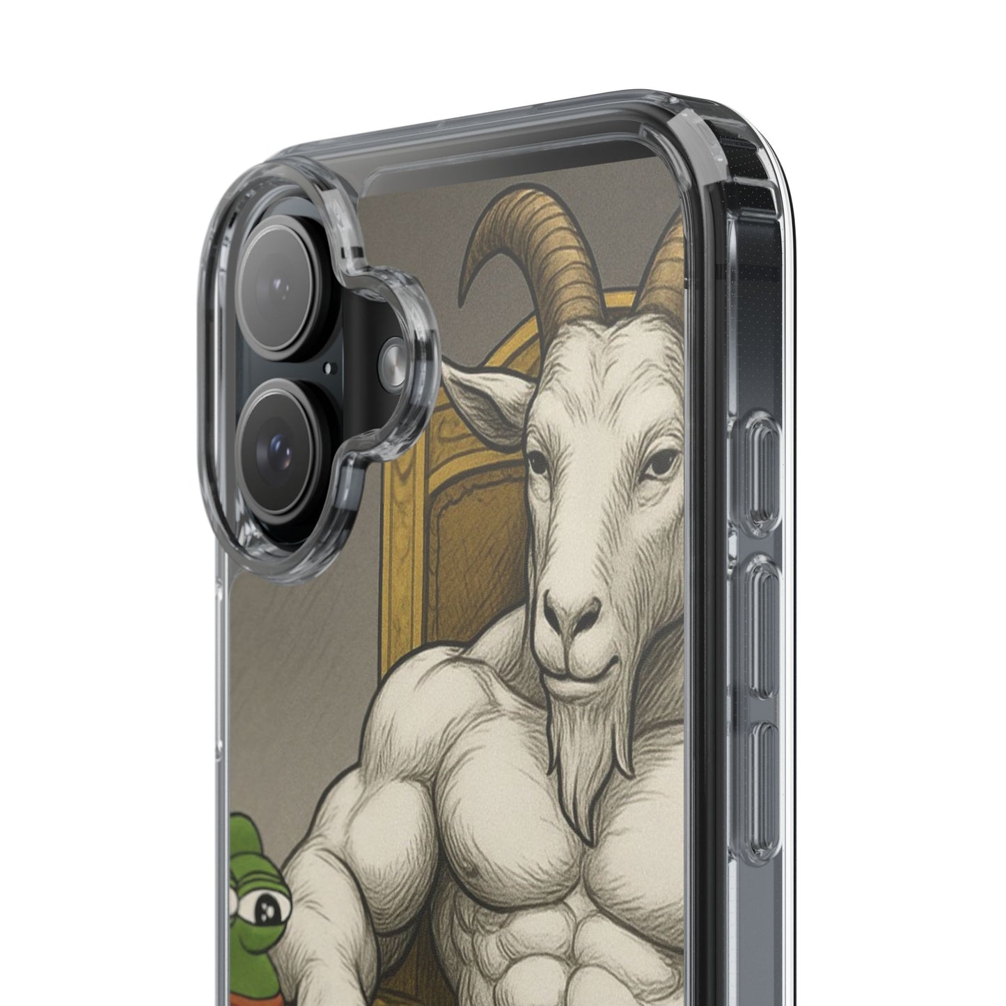 Whimsical Clear Phone Cases with Goat Design - Perfect Gift for Animal Lovers, Unique Phone Accessories, Fun Cell Phone Cases, Quirky [...]