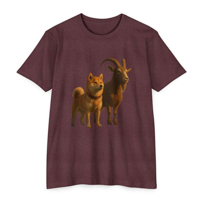 GOAT T-Shirt, Unisex T-Shirt, Pet Lover Gift, Animal-Themed Apparel, Fun Casual Wear, Unique Graphic Tee