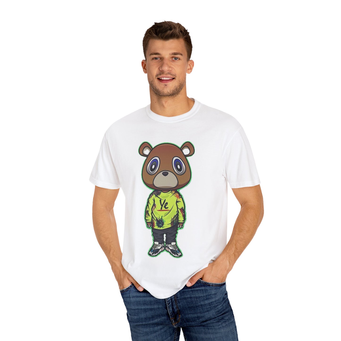 Ye Bear T-Shirt for Casual Wear, Graphic Tee, Unisex Apparel, Hipster Style, Gift for Friends, Streetwear Top