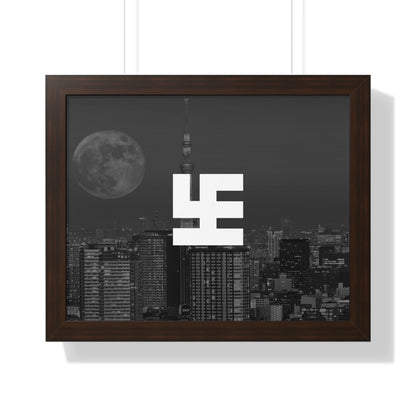 Swasticoin Urban Nightscape Framed Poster | Modern Wall Art for Home Decor, Gift for Art Lovers, Minimalist Design, Office Wall Art, Black and [...]