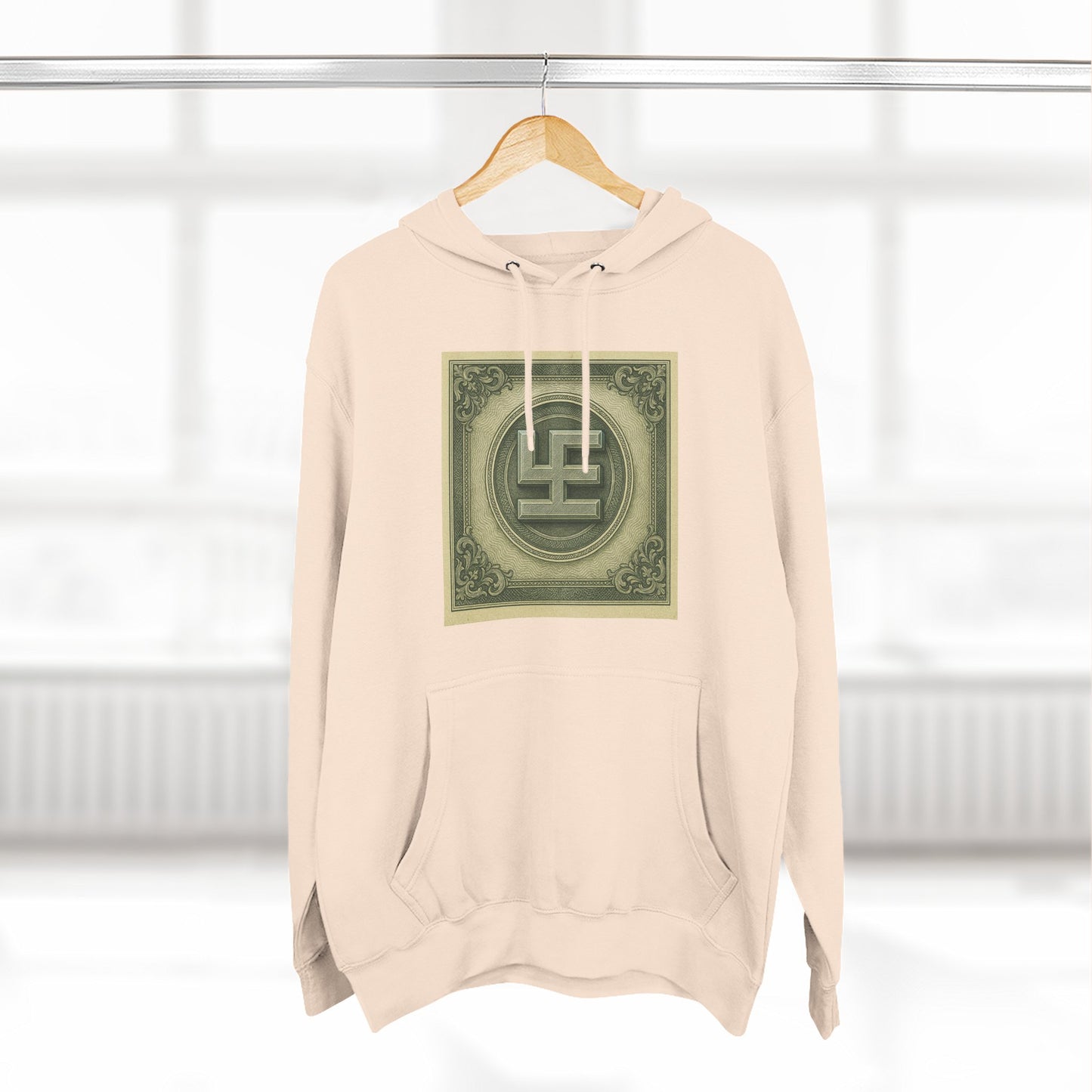 Swasticoin Cozy Three-Panel Fleece Hoodie - Ideal for Casual Days, Layering, and Gift Giving | Perfect for Home, Travel, and Outdoor Use