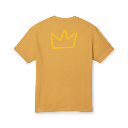 Trench Merch Crown Logo Unisex Heavyweight Cotton Tee, Casual Streetwear Shirt, Gift for Him/Her, Summer Style, Vibrant Graphics Tee
