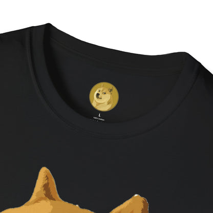 Doge Lover Unisex T-Shirt, Funny Pet Tee, Cute Graphic Tee, Casual Wear, Gift for Dog Owners, Birthday Gift, Relaxed Fit
