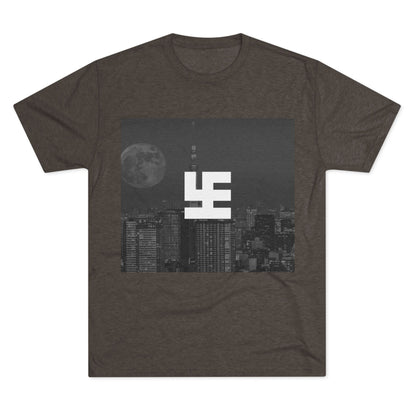 Swasticoin Urban Skyline Graphic Tee, Vintage City Aesthetic Shirt, Unisex Tri-Blend Crew Tee for Casual Style, Perfect Gift for City Lovers, [...]