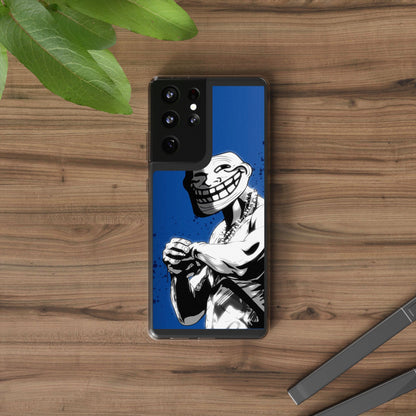 TROLL Clear Cases with Bold Graphic Design, Awesome Phone Accessories, Unique Gifts, Cartoon Phone Covers, Trendy Tech Gear