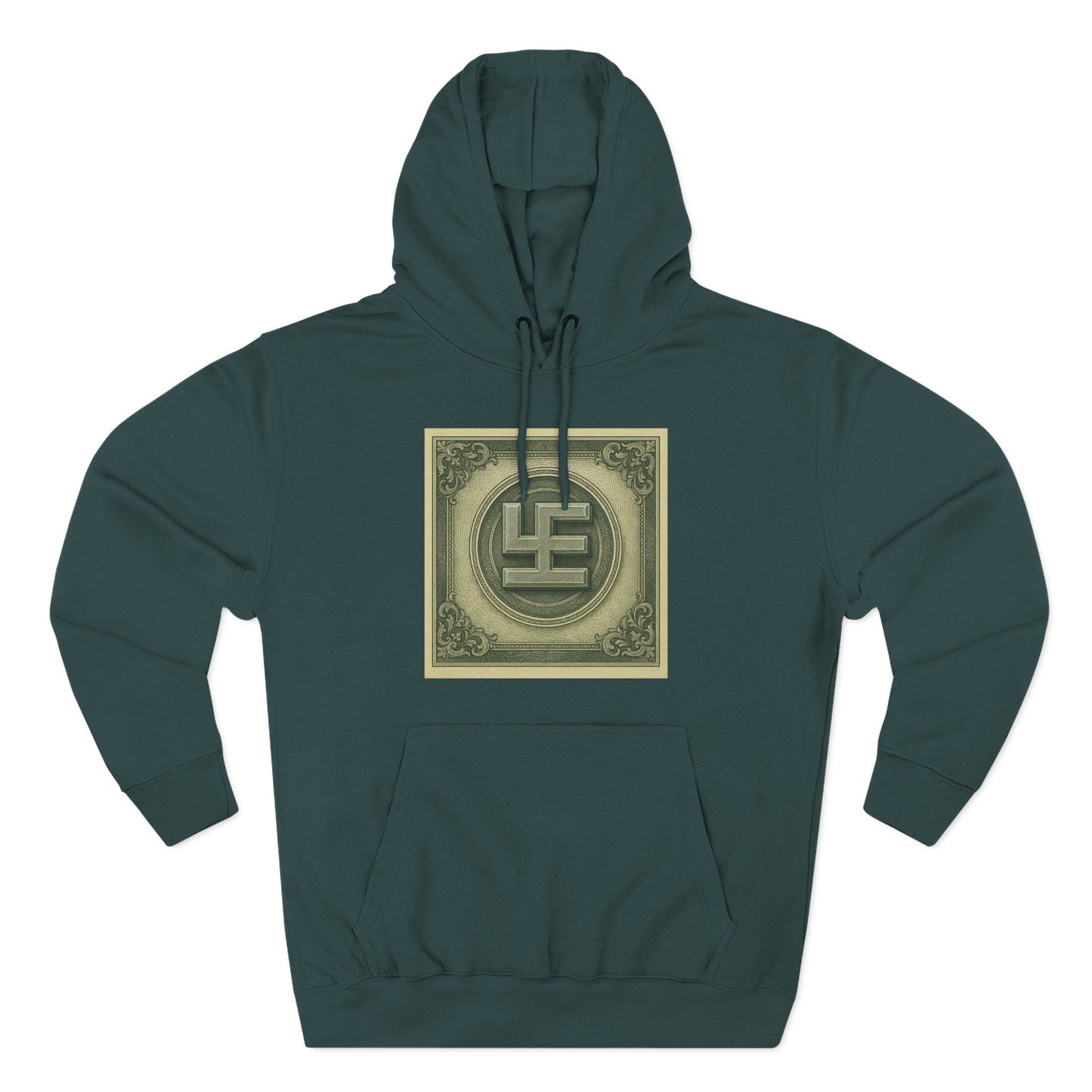 Swasticoin Cozy Three-Panel Fleece Hoodie - Ideal for Casual Days, Layering, and Gift Giving | Perfect for Home, Travel, and Outdoor Use