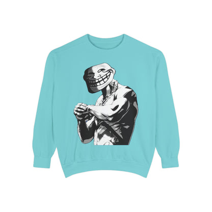 TROLL Stylish Unisex Sweatshirt with Playful Graphic, Trendy Streetwear, Cozy and Casual, Perfect Gift for Any Occasion, Unique Art Design