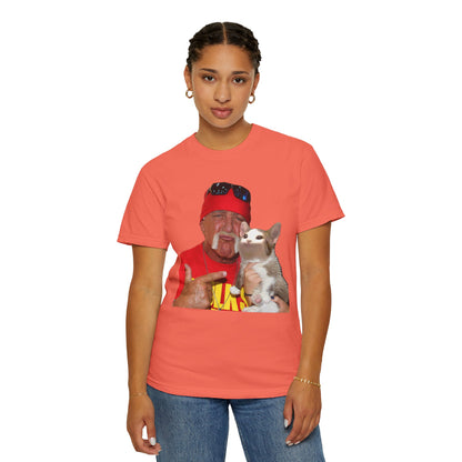 POPCAT Hilarious Unisex T-Shirt: Perfect for Dads, Pet Lovers, Gifts, Funny Apparel, Casual Wear, Cat Lovers