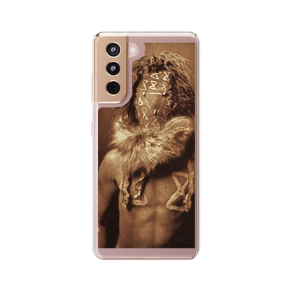 Yei Artistic Clear Phone Case for Unique Expression, Phone Accessories, Nature Lovers, Boho Style, Gift for Him/Her