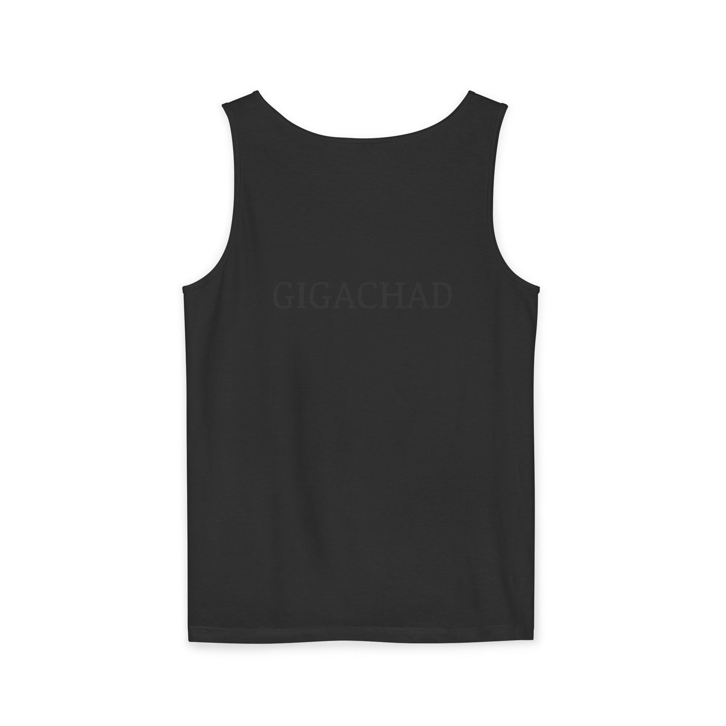 GIGA Unisex Garment-Dyed Tank Top, Summer Apparel, Funny Graphic Tee, Workout Wear, Unique Gift Idea, Casual Outfit