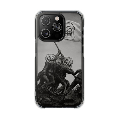 TROLL Flag Phone Case, Trendy Phone Cover, Gift for Gamers, Unique Phone Accessory, Funny Phone Protection