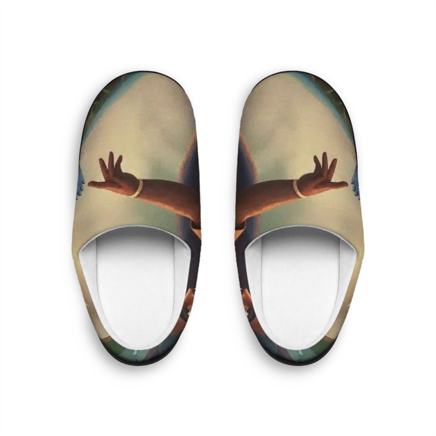 4NBT TB Cozy Indoor Slippers with Unique Artwork - Perfect Gift for Comfort Lovers, Home Essentials, Relaxation, Birthdays, Holidays
