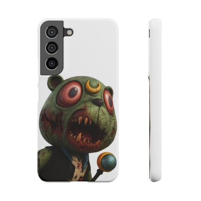 4NBT Zombie Bear Phone Case, Horror Snap Case, Cute but Spooky Accessory, Gift for Halloween, Unique Phone Cover