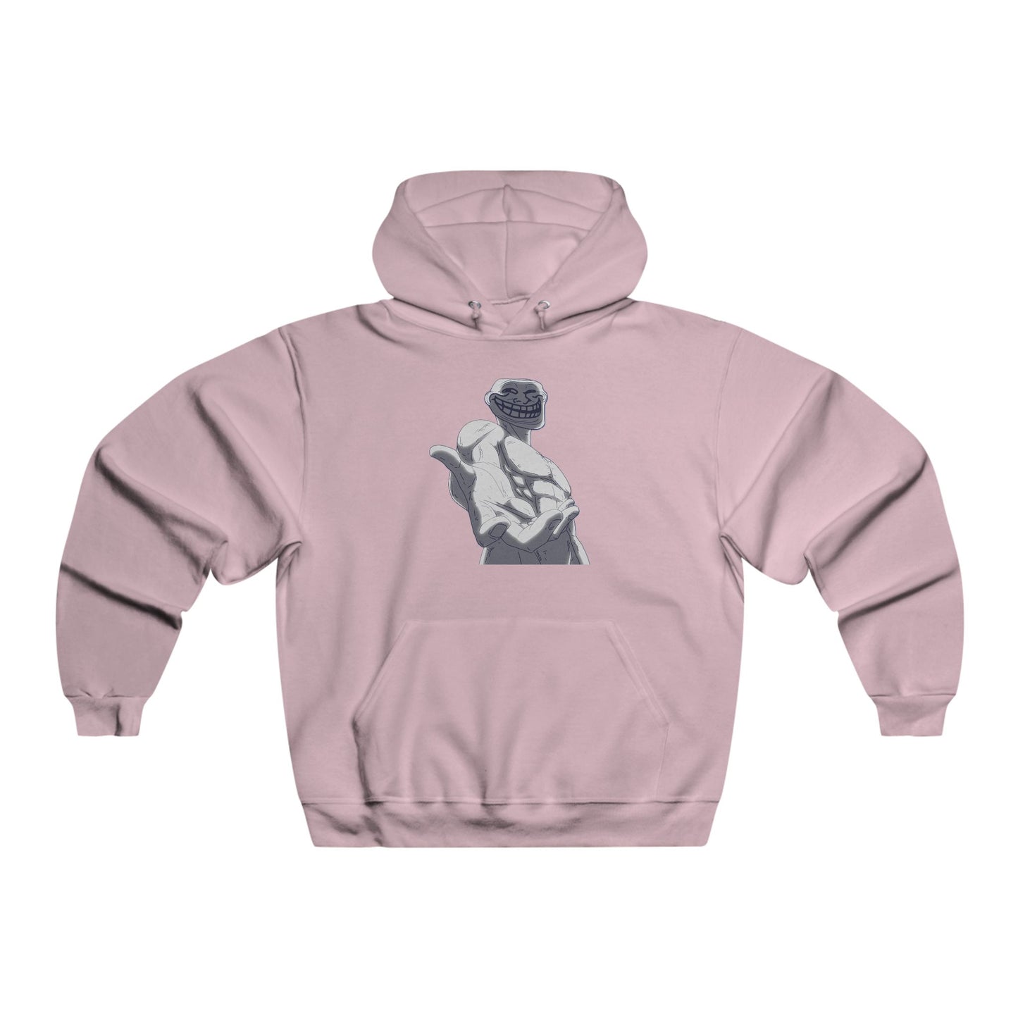 Troll Graphic Hooded Sweatshirt, Casual Hoodie, Streetwear Gift, Cozy Pullover, Unique Dad Sweatshirt, Perfect for Fall