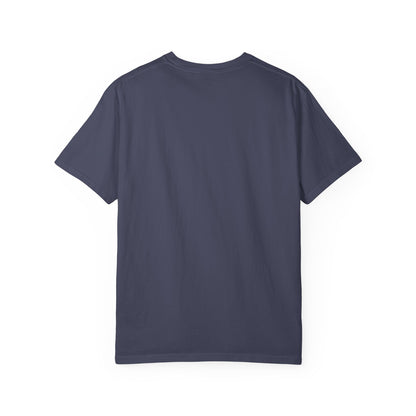 POPCAT Whimsical Cat Face T-Shirt, Unisex Garment-Dyed Tee for Cat Lovers, Cute Casual Wear, Gift for Pet Owners, Perfect for Everyday Style