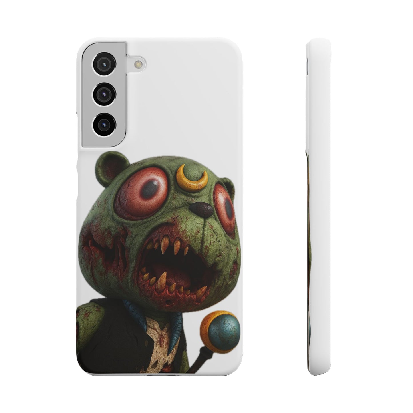 4NBT Zombie Bear Phone Case, Horror Snap Case, Cute but Spooky Accessory, Gift for Halloween, Unique Phone Cover