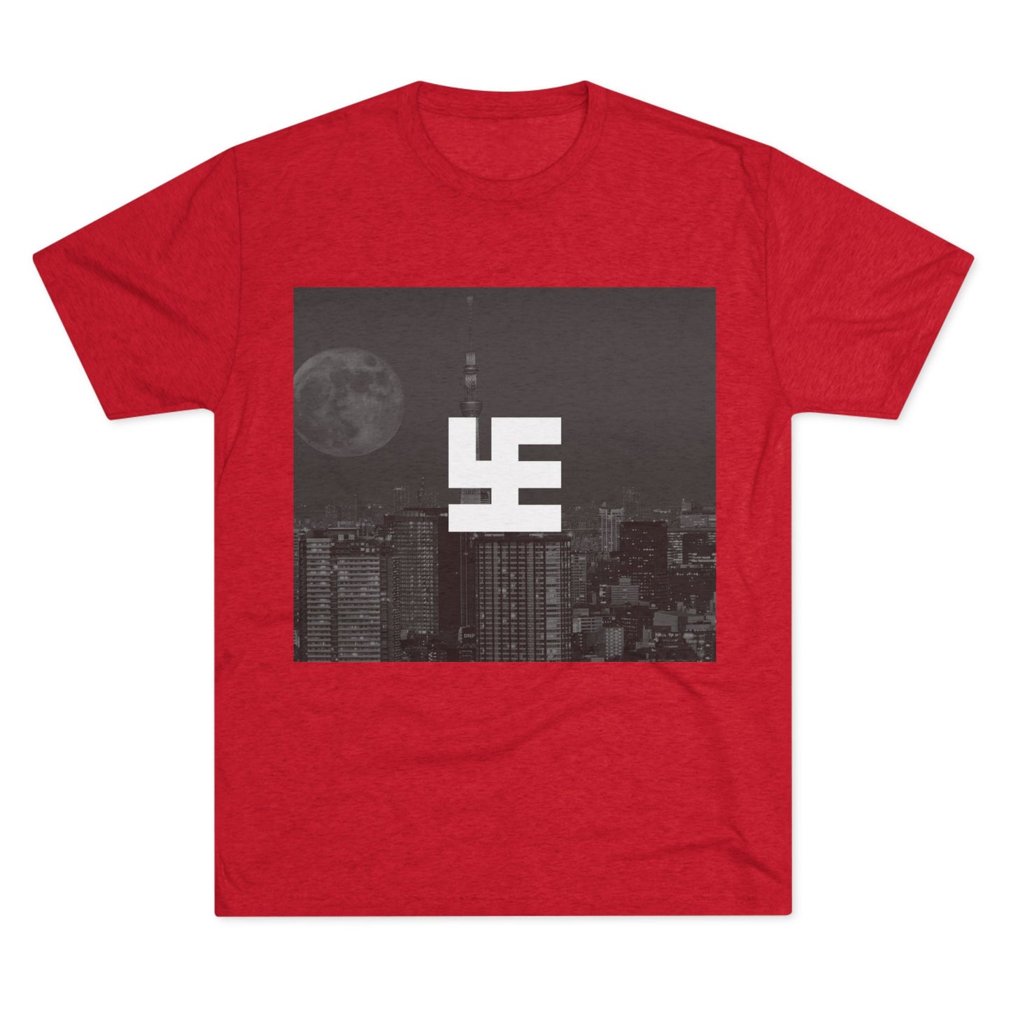 Swasticoin Urban Skyline Graphic Tee, Vintage City Aesthetic Shirt, Unisex Tri-Blend Crew Tee for Casual Style, Perfect Gift for City Lovers, [...]