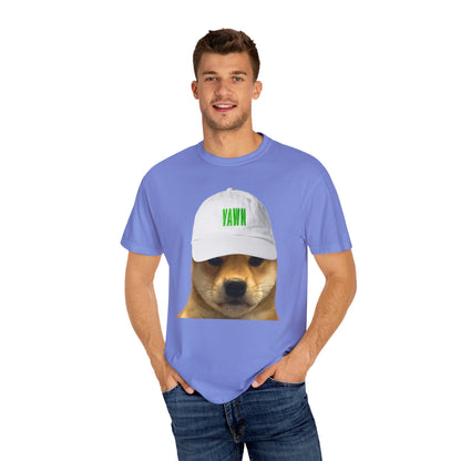 Unisex WIF Yawn T-Shirt | Funny Pet Lover Tee | Casual Wear | Gift for Dog Owners | Animal Humor Apparel | Quirky Fashion