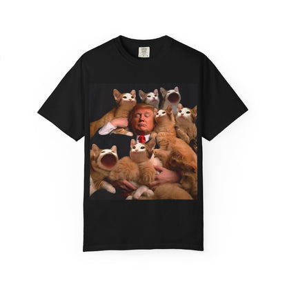 POPCAT Chaos Unisex T-Shirt, Fun Pet Lover Tee, Humor Shirt for Dog Owners, Gift for Dog Lovers, Quirky Graphic Tee