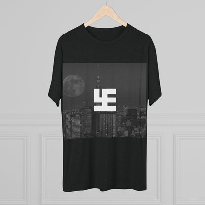 Swasticoin Urban Skyline Graphic Tee, Vintage City Aesthetic Shirt, Unisex Tri-Blend Crew Tee for Casual Style, Perfect Gift for City Lovers, [...]