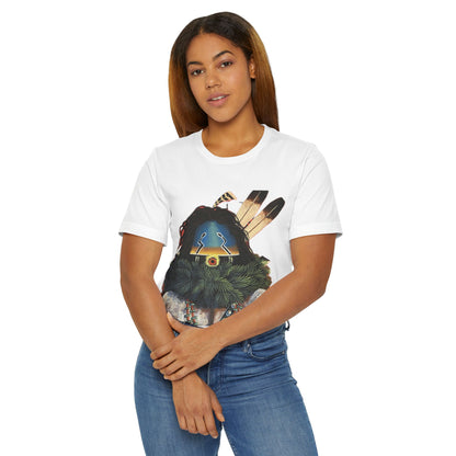 Yei Graphic T-Shirt, Unisex Tee, Festival Wear, Unique Gift, Nature Inspired, Artistic Apparel