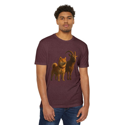 GOAT T-Shirt, Unisex T-Shirt, Pet Lover Gift, Animal-Themed Apparel, Fun Casual Wear, Unique Graphic Tee
