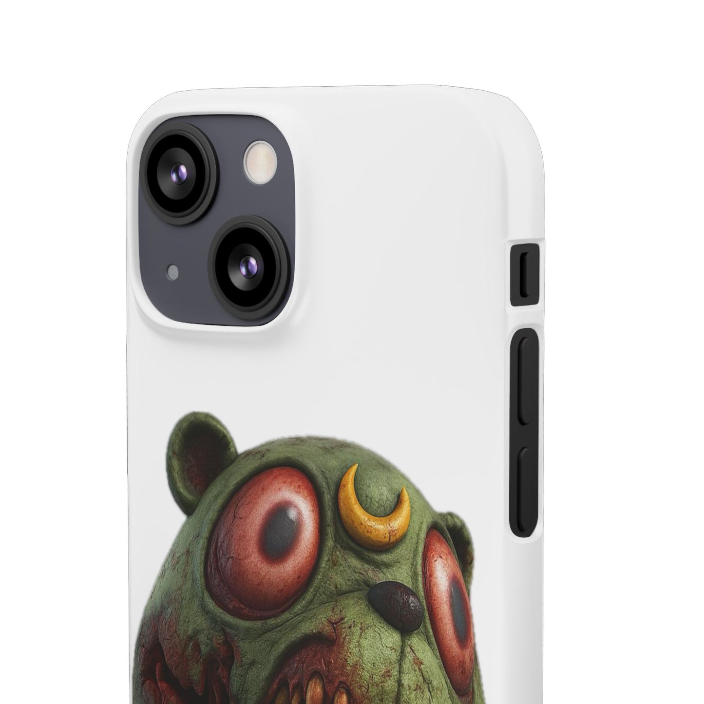 4NBT Zombie Bear Phone Case, Horror Snap Case, Cute but Spooky Accessory, Gift for Halloween, Unique Phone Cover
