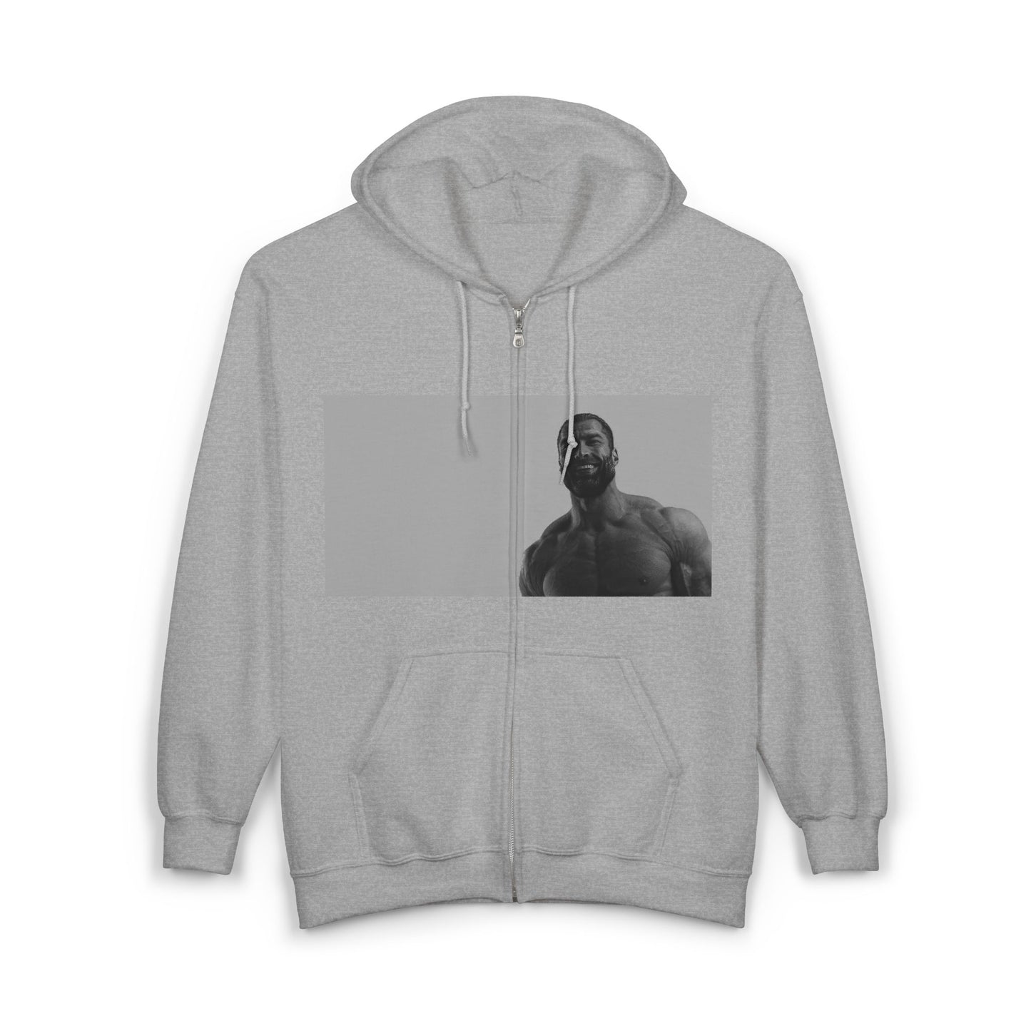 GIGA Unisex Heavy Blend Zip Hooded Sweatshirt, Motivational Fitness Hoodie, Men's Workout Sweatshirt, Gym Apparel, Casual Streetwear, Gift [...]