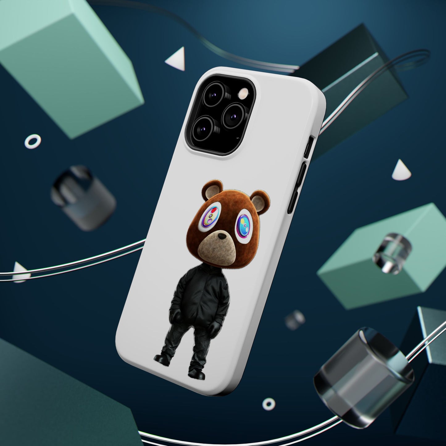 Ye Bear Character Magnetic Phone Cases, Fun Gift, Unique Phone Accessory, Trendy Tech, Personalized Style, Everyday Use