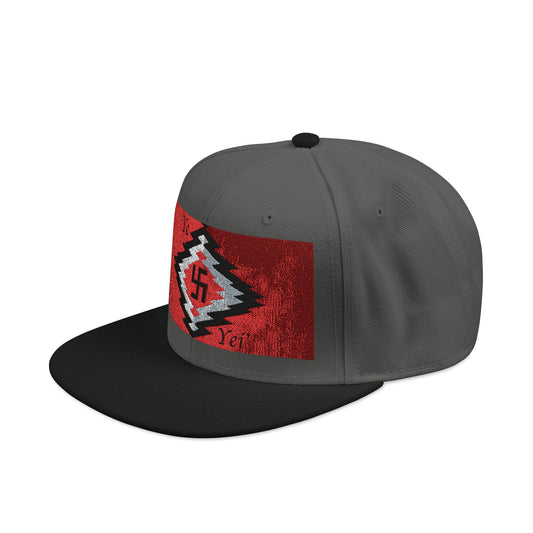 Yei Embroidered Snapback Hat | Trendy Cap for Sports Fans, Streetwear Lovers, Casual Outfits, Gifts for Him/Her, summer accessory