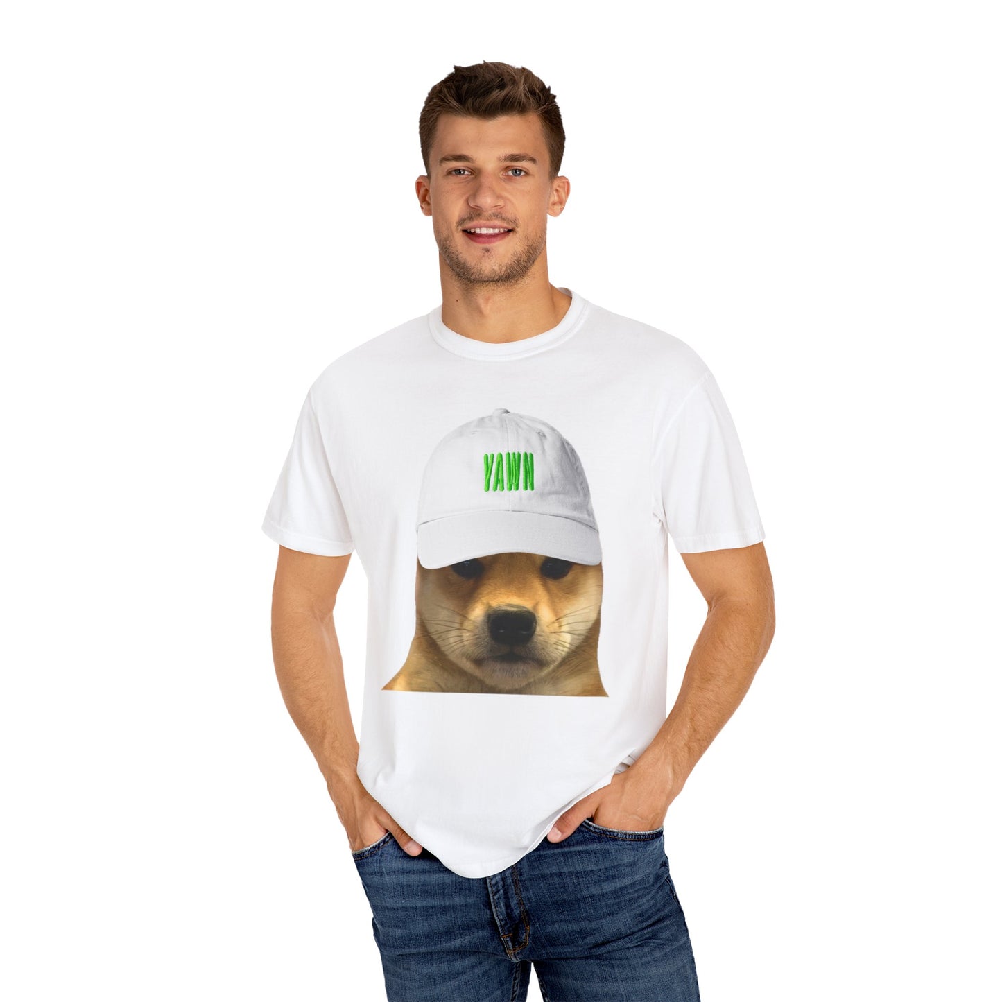 Unisex WIF Yawn T-Shirt | Funny Pet Lover Tee | Casual Wear | Gift for Dog Owners | Animal Humor Apparel | Quirky Fashion