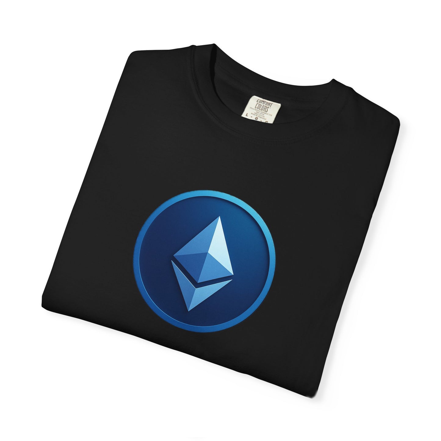Ethereum Graphic T-Shirt, Unisex Casual Tee, Blockchain Apparel, Gamer Shirt, Crypto Gift, Stylish Streetwear