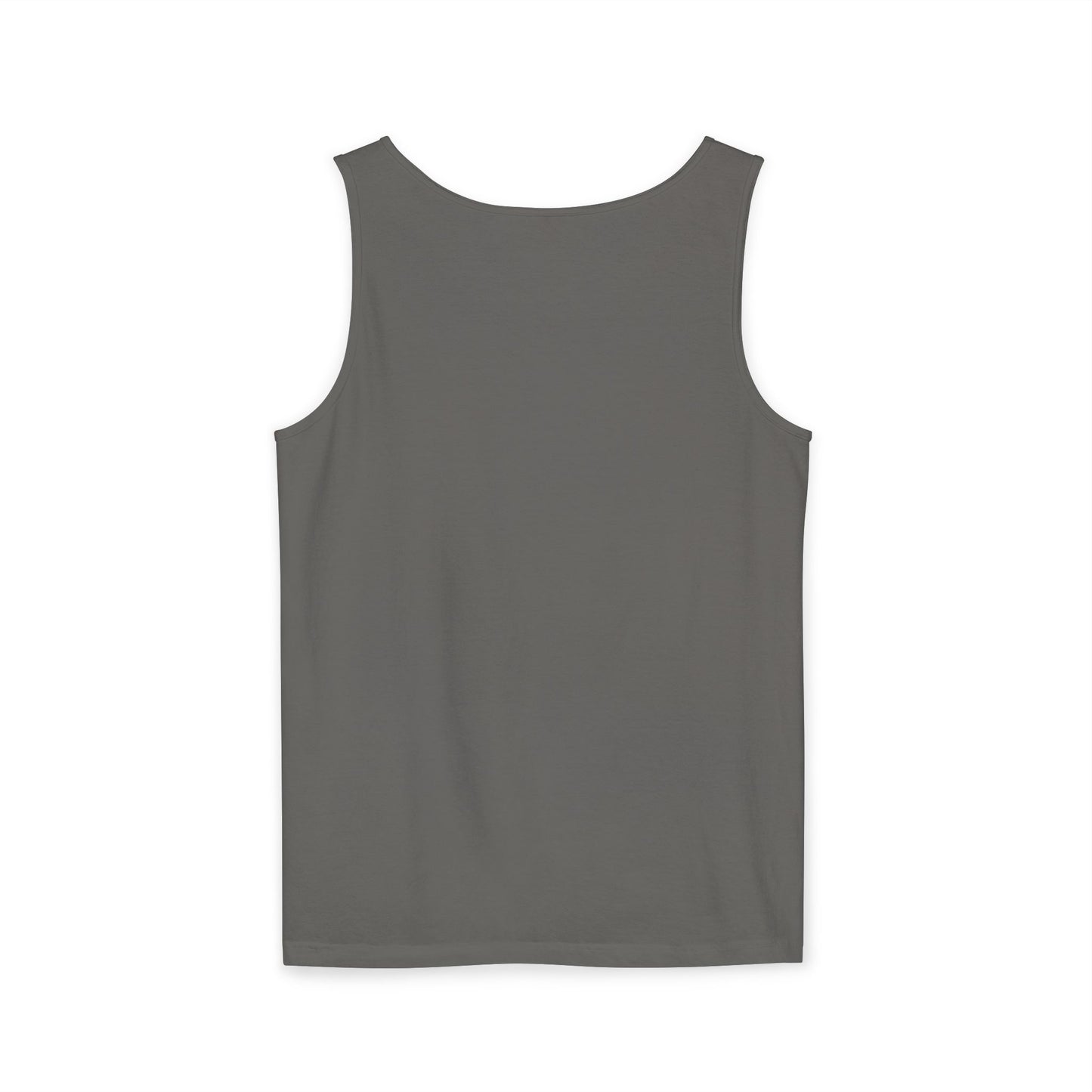 Unisex Garment-Dyed Tank Top with 4NBT Design, Summer Apparel, Casual Wear, Gift for Friends, Individual Expression Top