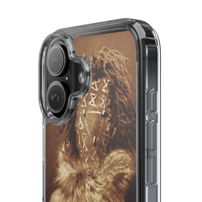 Yei Artistic Clear Phone Case for Unique Expression, Phone Accessories, Nature Lovers, Boho Style, Gift for Him/Her
