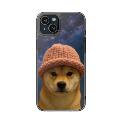 WIF Lovers Clear Phone Case, Cute Phone Cover for Animal Lovers, Pet Gift, Trendy Smartphone Accessory, Unique Dog Case
