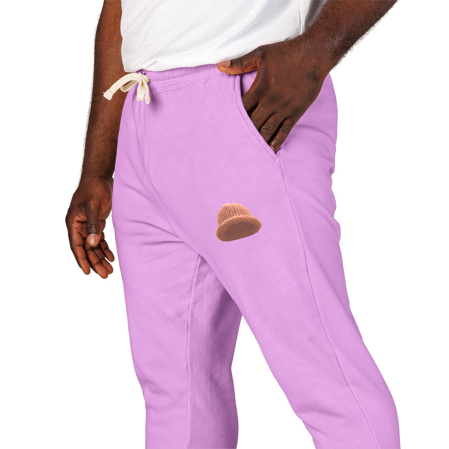 WIF Cozy Fleece Sweatpants for Home & Leisure - Perfect Gift for Relaxation, Lounging, Meditation, Christmas & Birthdays