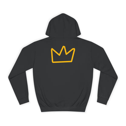 Trench Merch TM Stylish Crown Pull Over Hoodie - Perfect for Students, Campus Wear, Cozy Gifts, Unisex Sweatshirt, Trendy Apparel for Graduates