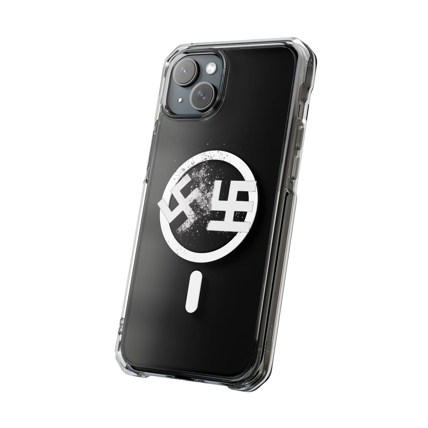 Swasticoin Magnetic Clear Phone Case, Stylish Protective Case for iPhones, Durable and Trendy Phone Cover, Perfect Gift for Tech Lovers, Modern Design
