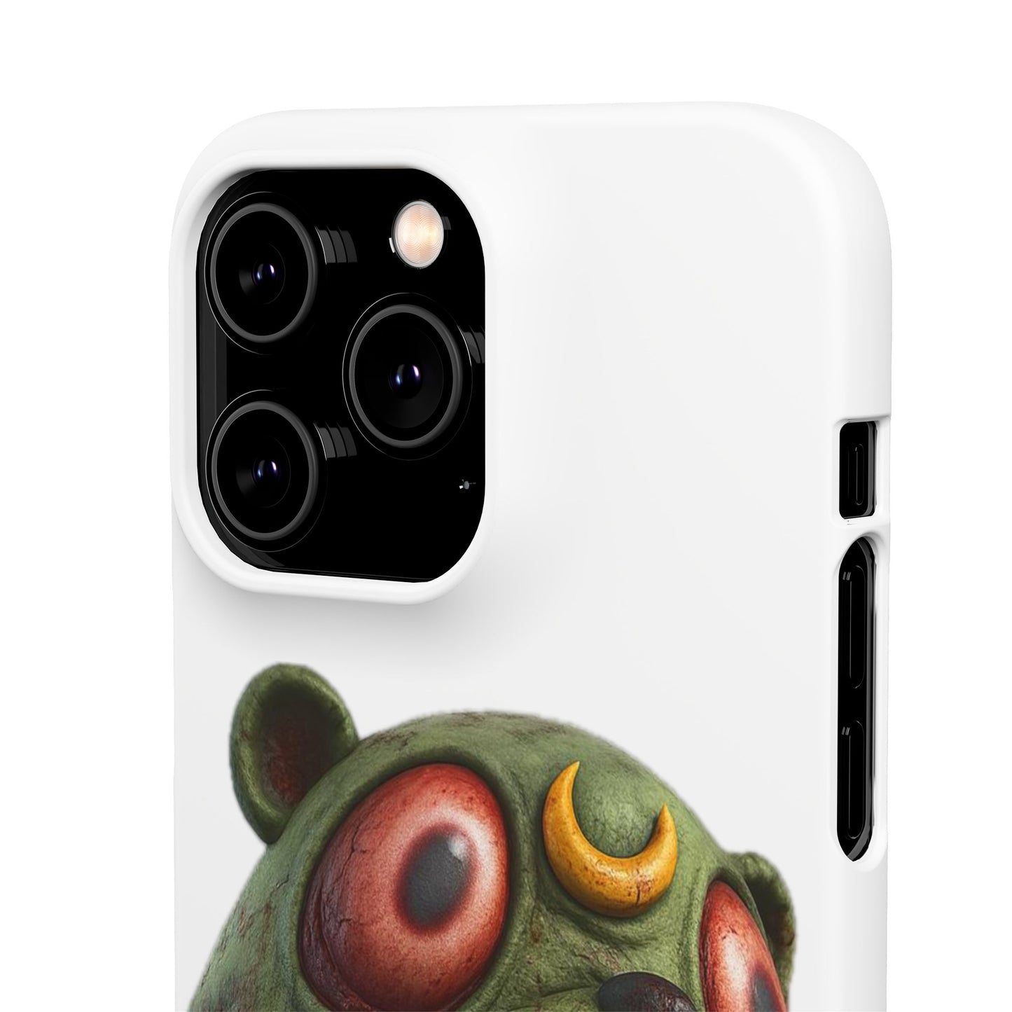 4NBT Zombie Bear Phone Case, Horror Snap Case, Cute but Spooky Accessory, Gift for Halloween, Unique Phone Cover