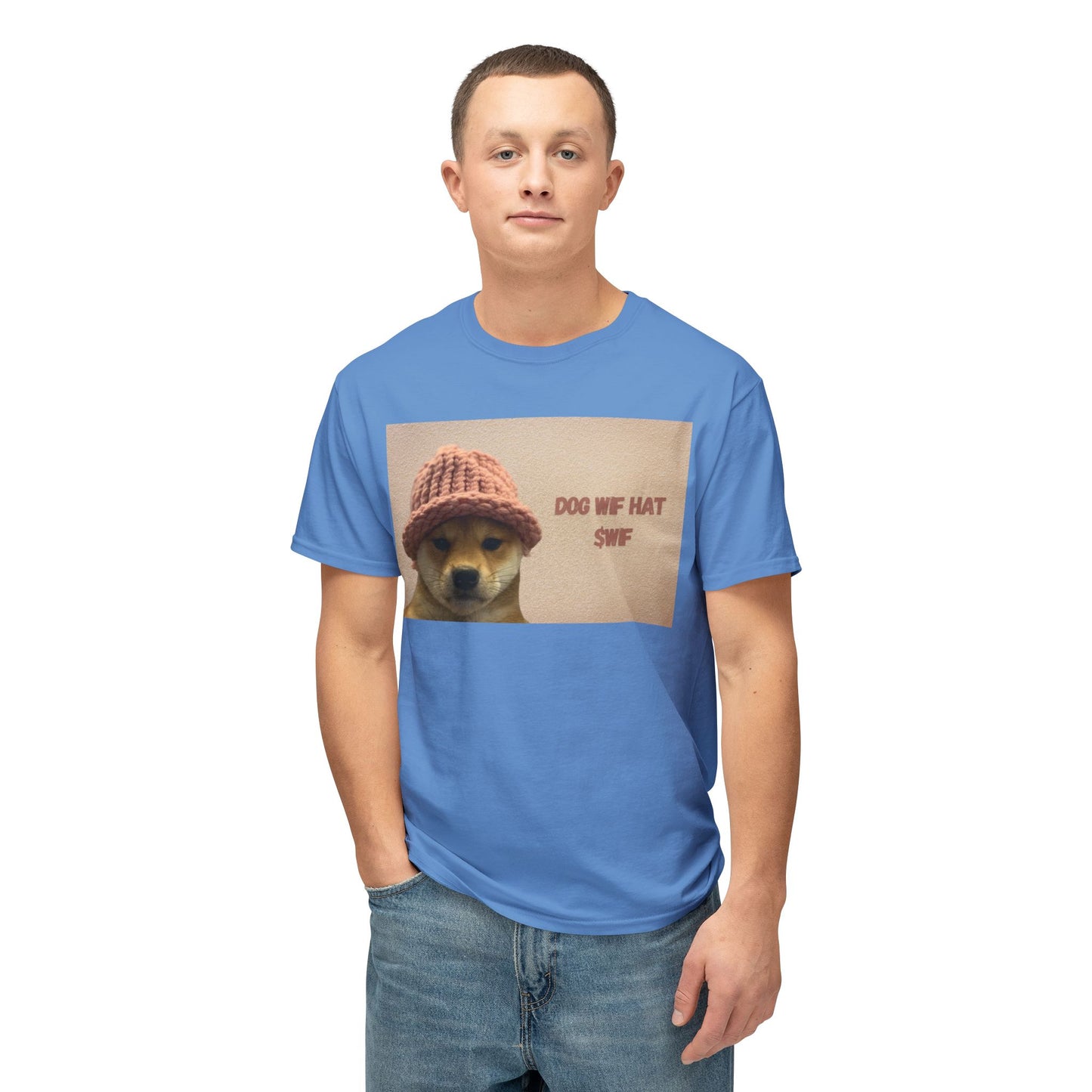 WIF Unisex T-shirt, Pet Lover Gift, Quirky Tee, Animal Humor Shirt, Dog Enthusiast Apparel
