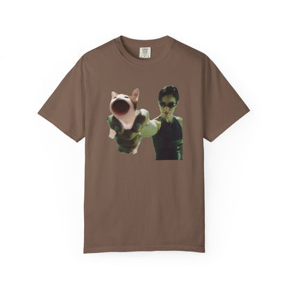 POPCAT Street Style Unisex T-Shirt | Vintage Graphic Tee, Casual Outfit, Gift for Friends, Meme Apparel, Conversation Starter
