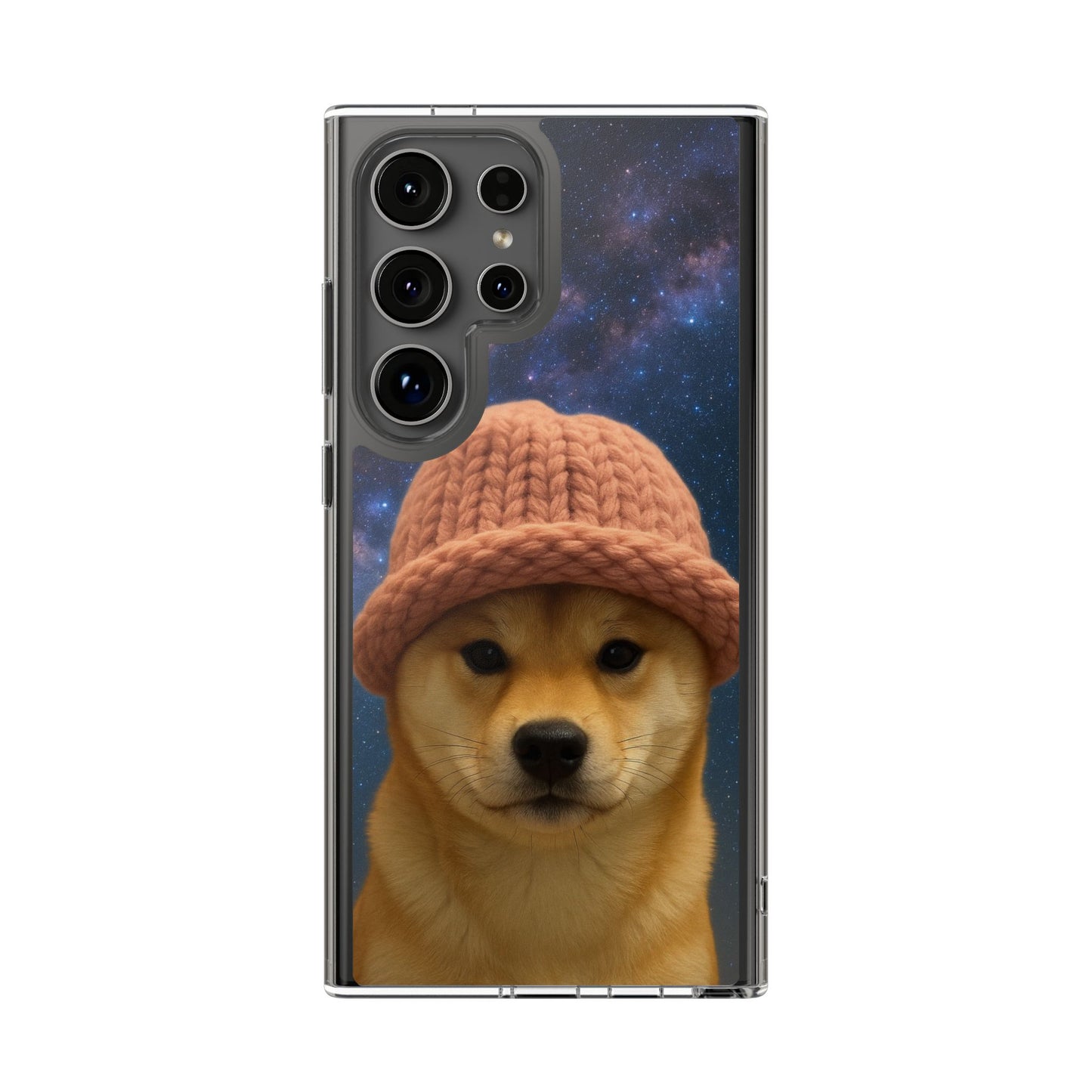 WIF Lovers Clear Phone Case, Cute Phone Cover for Animal Lovers, Pet Gift, Trendy Smartphone Accessory, Unique Dog Case