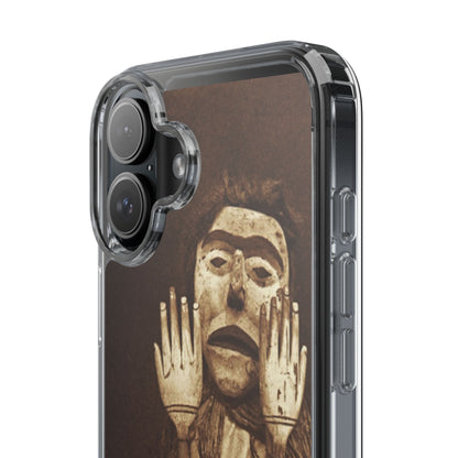 Yei Unique Clear Phone Case with Vintage Puppet Design, Artistic Phone Cover, Retro Style Protection, Gifts for Theater Lovers, Customized [...]