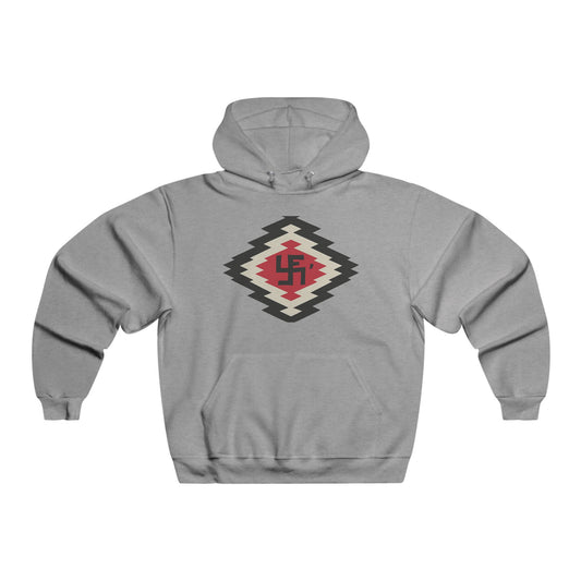 Yei Stylish Men's Hooded Sweatshirt, Cozy Casual Wear, Perfect for Fall, Outdoor Adventures, Gift for Men, Unique Graphic Design