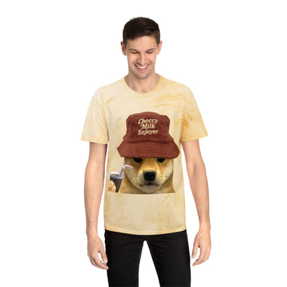 WIF Choccy Milk Enjoyer T-Shirt | Unisex Color Blast Tee | Fun Graphic Tee | Casual Wear | Gift for Dog Lovers | Summer Essentials