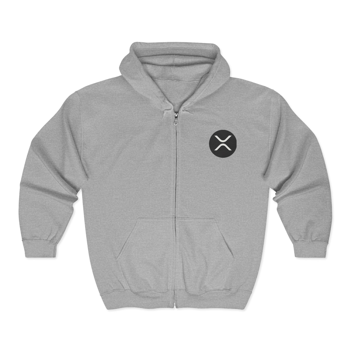 XRP Unisex Heavy Blend™ Full Zip Hooded Sweatshirt