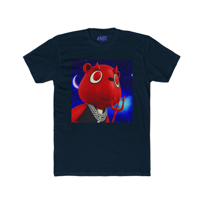 4NBT Red Bear Graphic Tee - Fun Unisex Cotton Crew Tee, Casual Wear, Gamer Shirt, Unique Gift, Streetwear Style