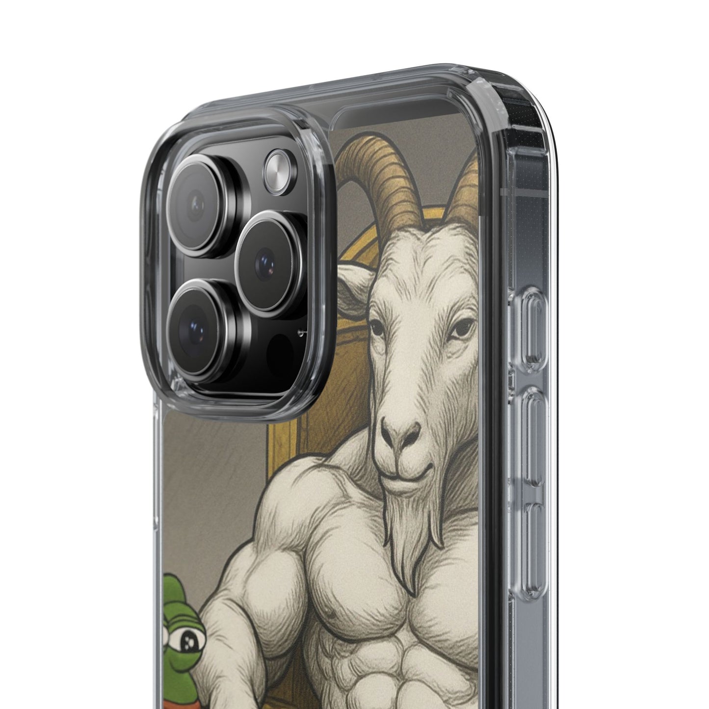 Whimsical Clear Phone Cases with Goat Design - Perfect Gift for Animal Lovers, Unique Phone Accessories, Fun Cell Phone Cases, Quirky [...]