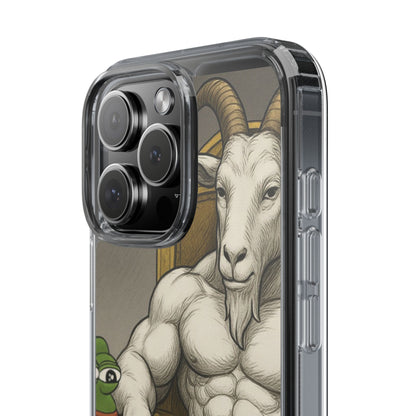 Whimsical Clear Phone Cases with Goat Design - Perfect Gift for Animal Lovers, Unique Phone Accessories, Fun Cell Phone Cases, Quirky [...]