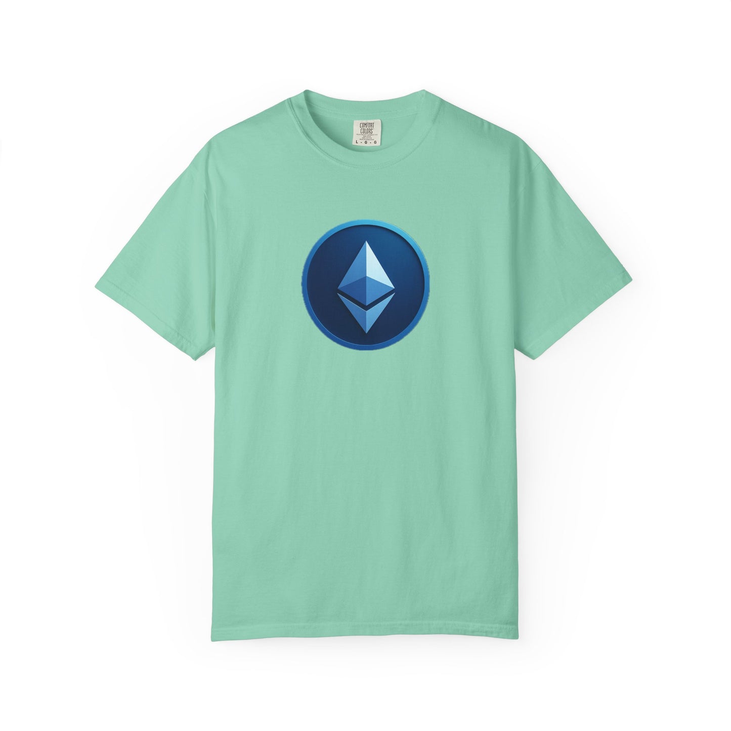 Ethereum Graphic T-Shirt, Unisex Casual Tee, Blockchain Apparel, Gamer Shirt, Crypto Gift, Stylish Streetwear